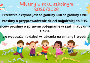 Powitanie w nowym roku przedszkolnym