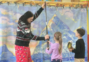 Przedstawienie pt. "Zimowa Przygoda dr. Dolittle"