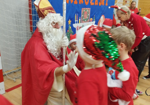 Powitanie z Mikołajem