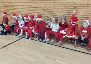 Grupa Muchomorki podczas balu