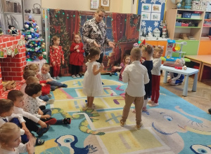 Uroczystość choinkowa w Biedronkach