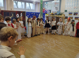 Uroczystość choinkowa w grupie Jagody