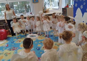 Uroczystość w grupie Muchomorków