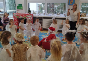 Uroczystość w grupie Muchomorków