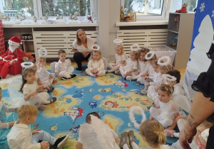 Uroczystość w grupie Muchomorków