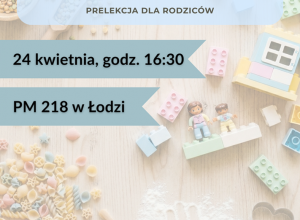 Prelekcja dla rodziców "Wsparcie sensoryczne dziecka w domu"