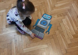 zajęcia z kodowania w grupie Zajączki